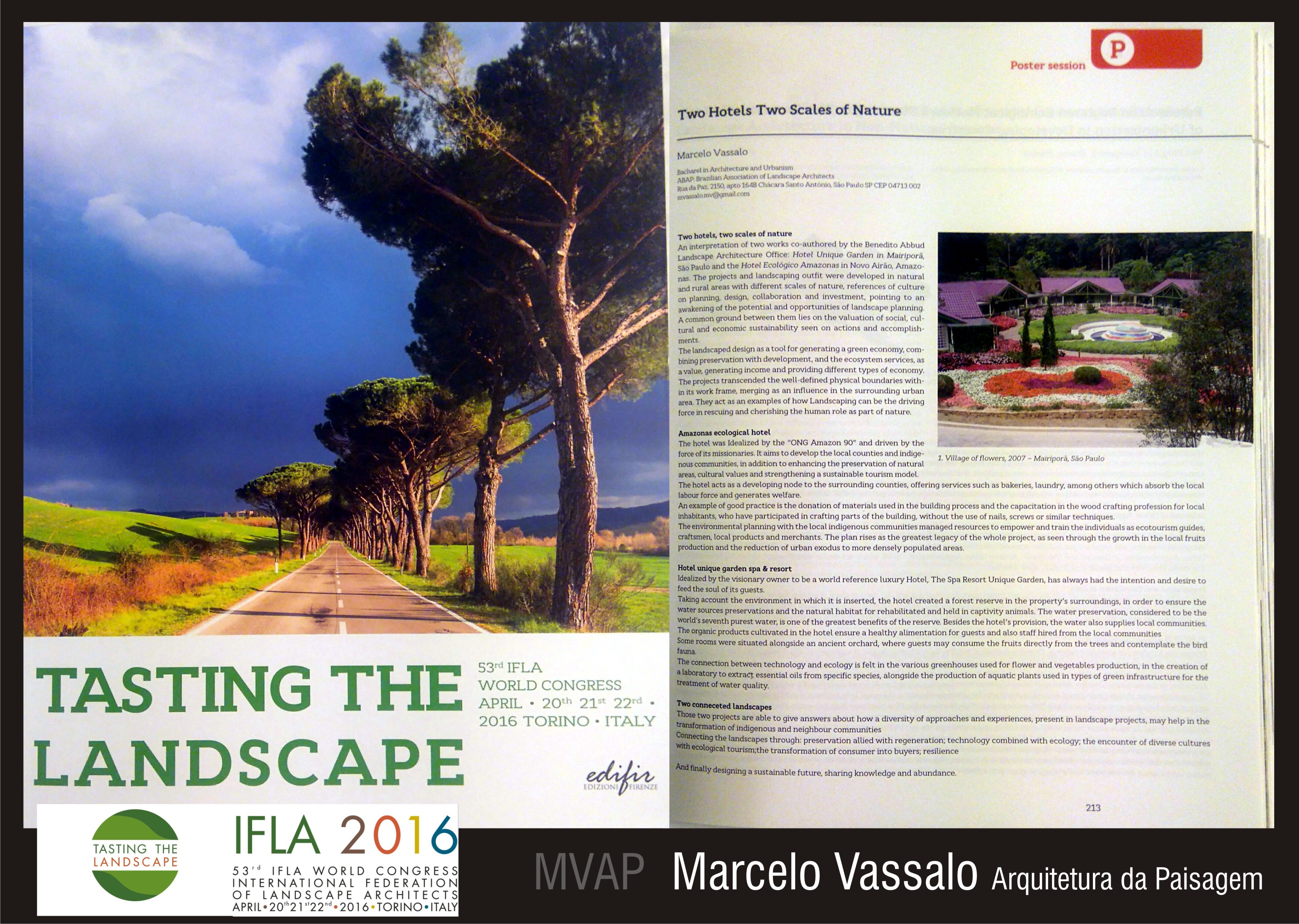 53 IFLA 2016 - TURIN ITÁLIA